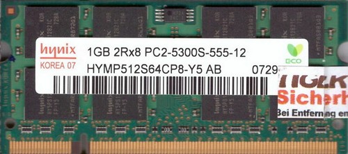 Hynix hymp512s64cp8 ab - hymp512s64cp8-y5,