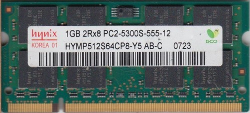 Notebook ram 1gb hynix - 1gb,